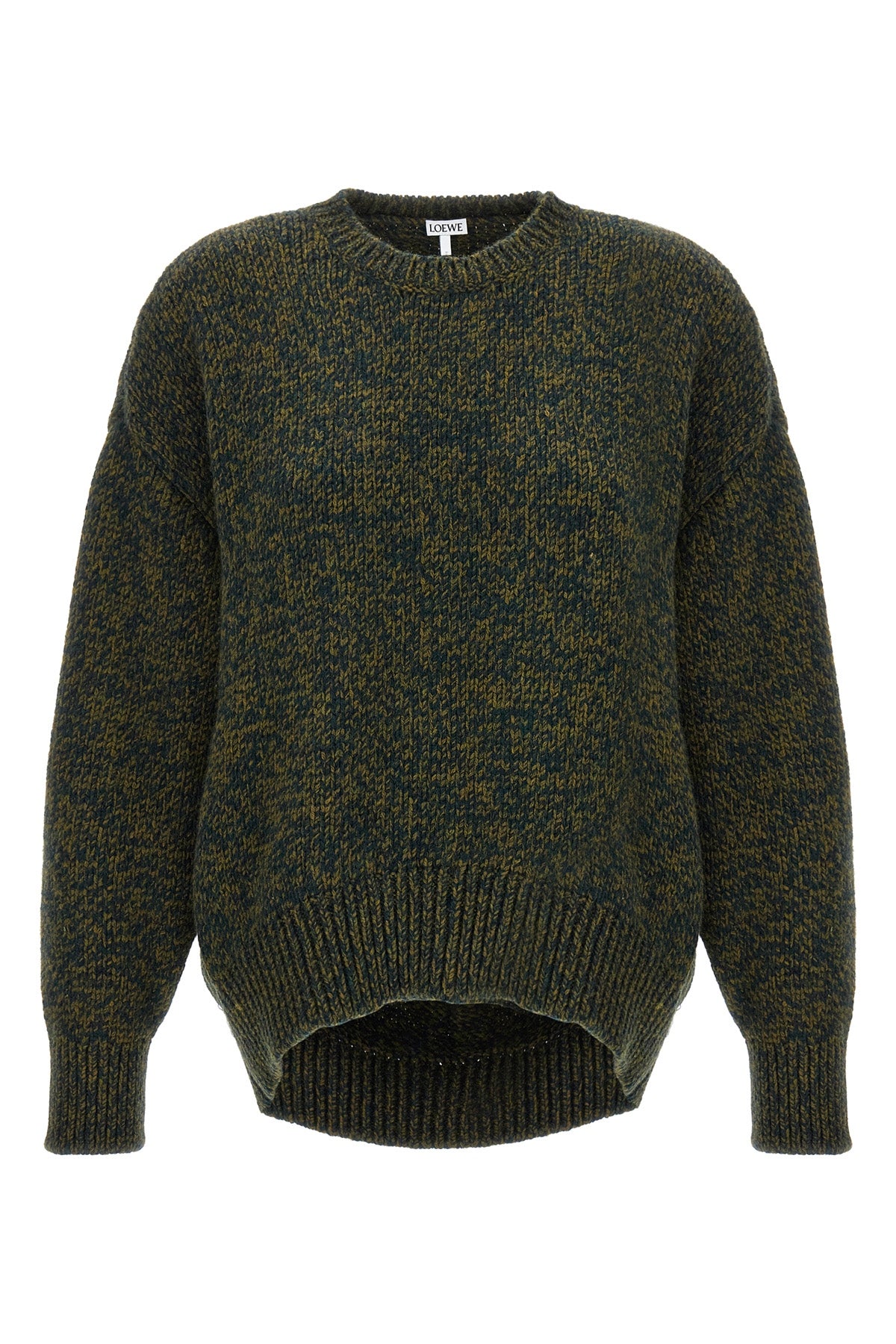 LOEWE S melange wool sweater