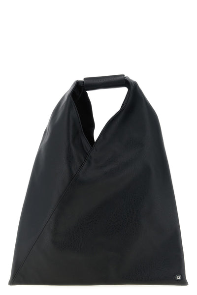 the black maison margiela japanese classic small mm6 handbag stands out for it