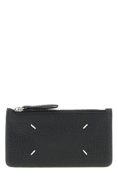 tumbled leather cardholder