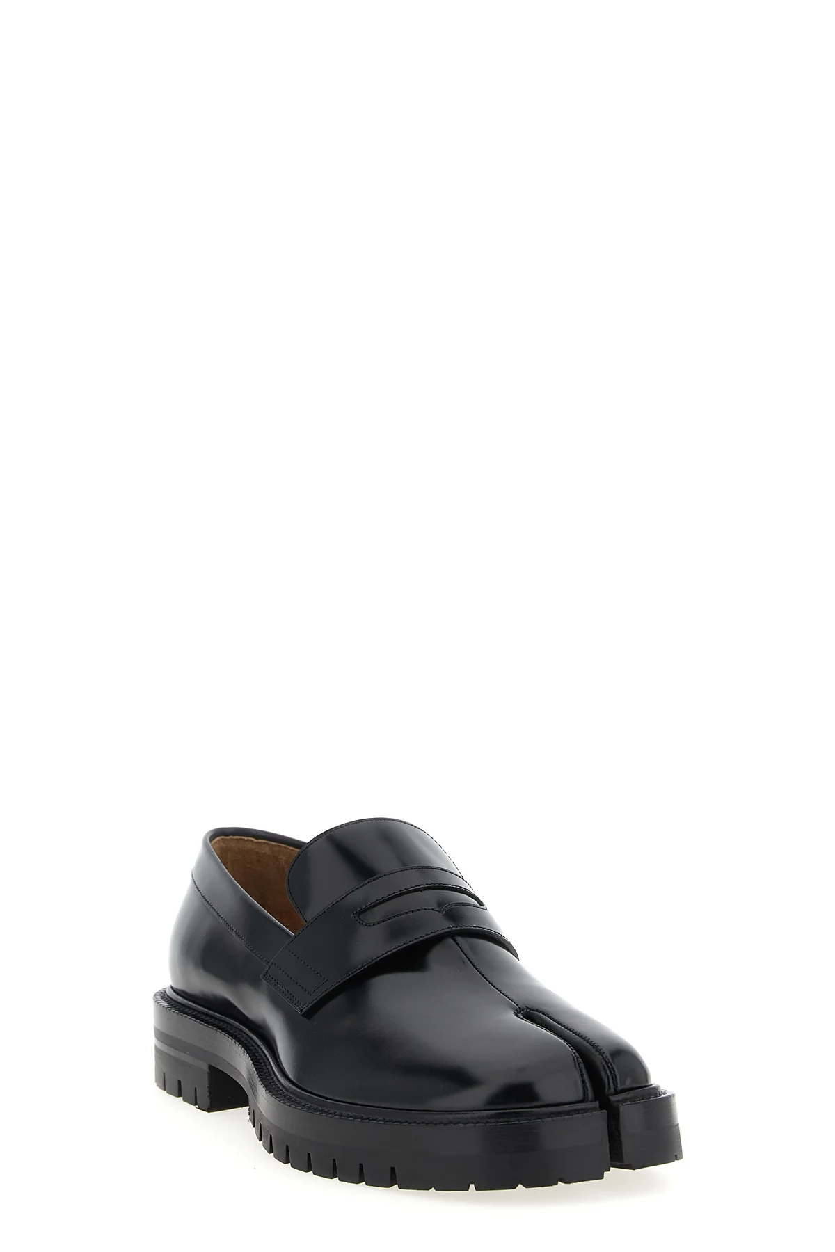 MAISON MARGIELA 40 brushed calf leather loafers