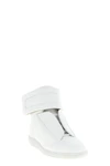 future seamless calf leather sneakers
