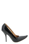 loved to death pumps in glossy patent goat leather