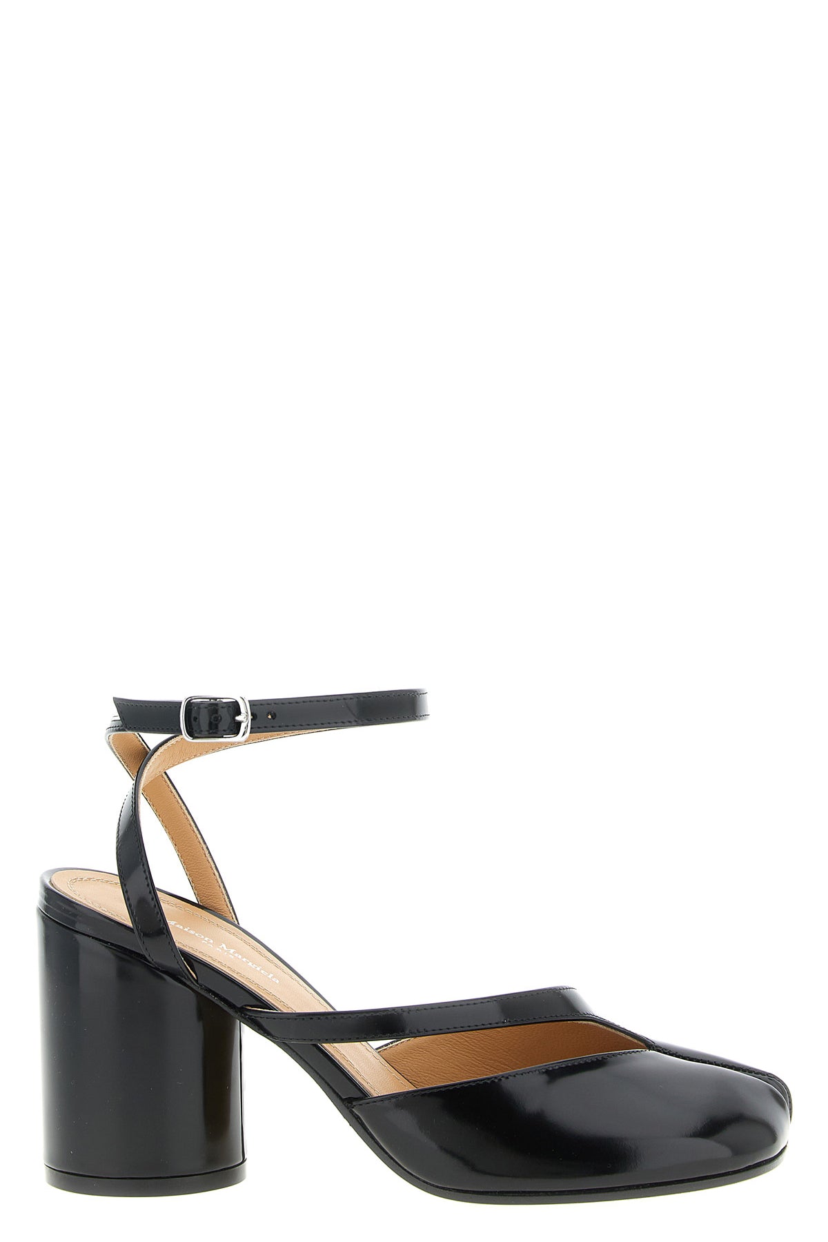 MAISON MARGIELA 37.5 tabi calf leather sandals