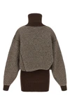 maison margielas mm6 reversible mini dress redefines the volumes of contemporar