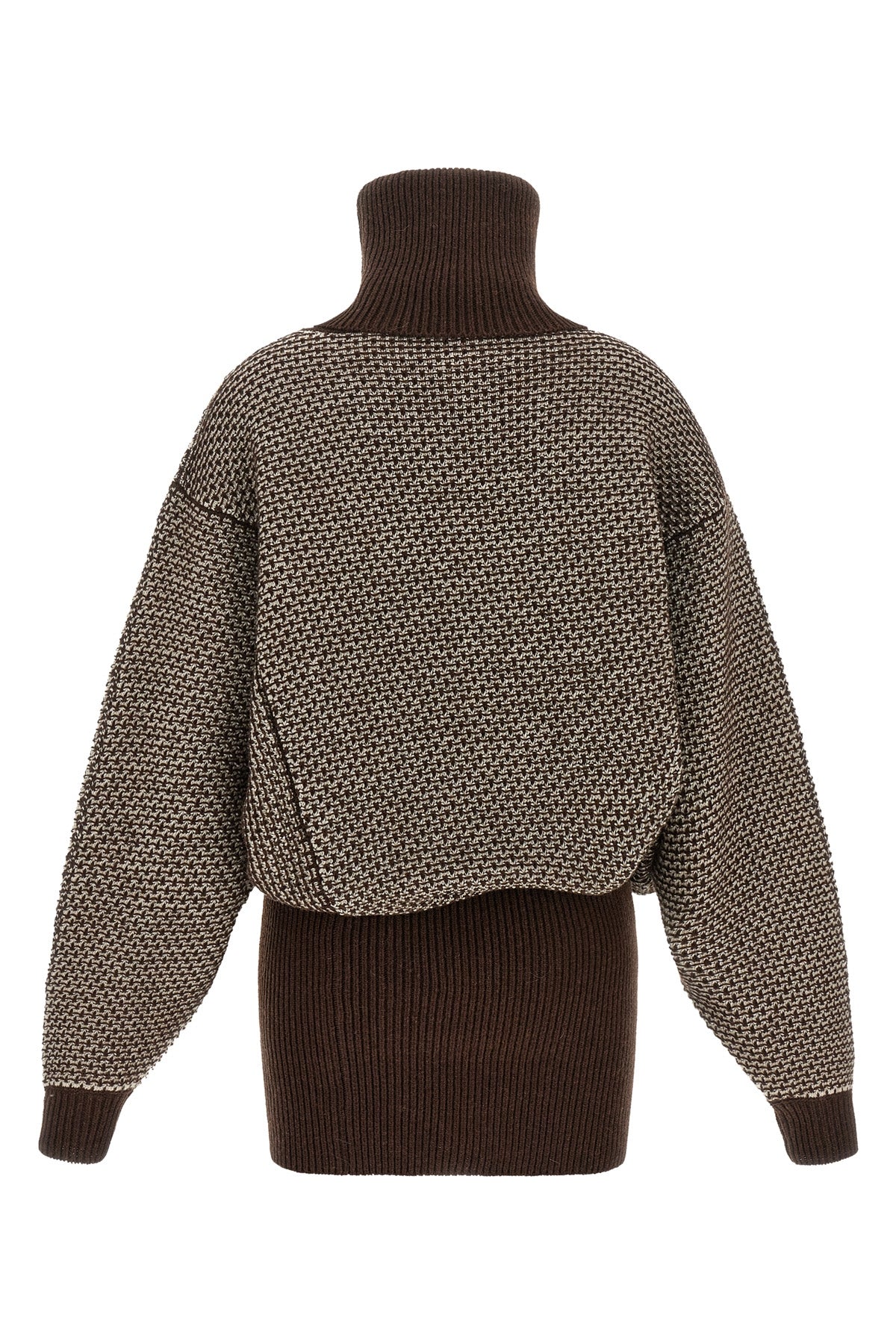 maison margielas mm6 reversible mini dress redefines the volumes of contemporar