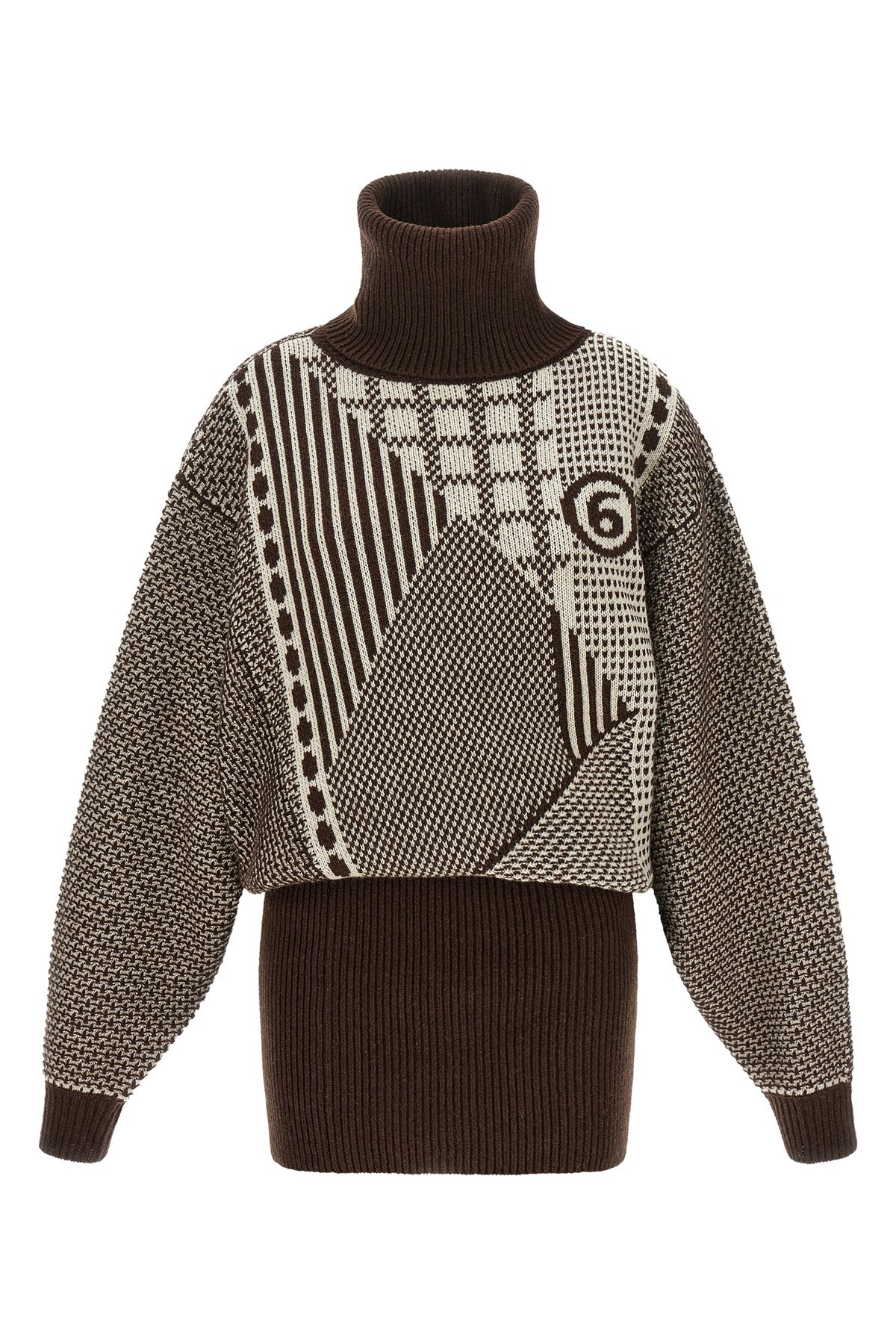 MM6 S maison margielas mm6 reversible mini dress redefines the volumes of contemporar