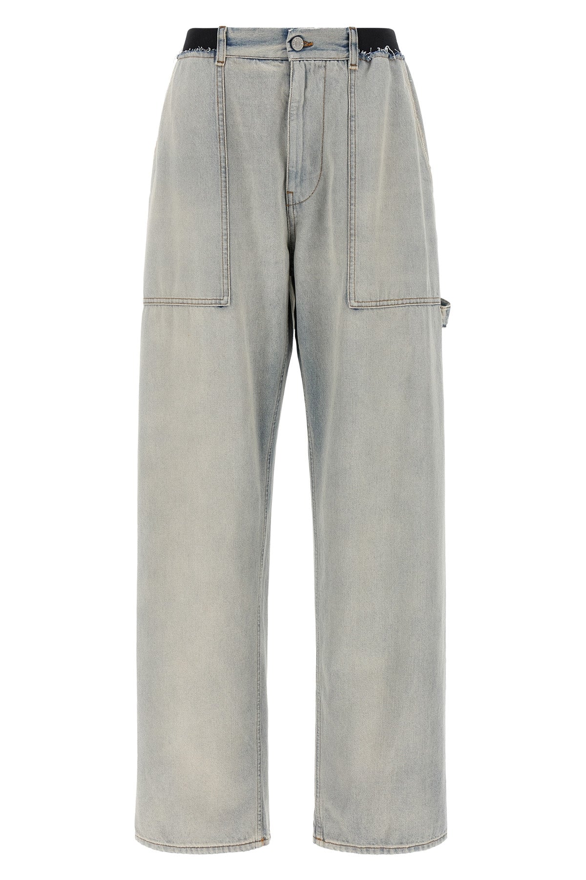 MM6 36 maison margiela mm6 jeans redefine utility clothing codes through a deconstructe