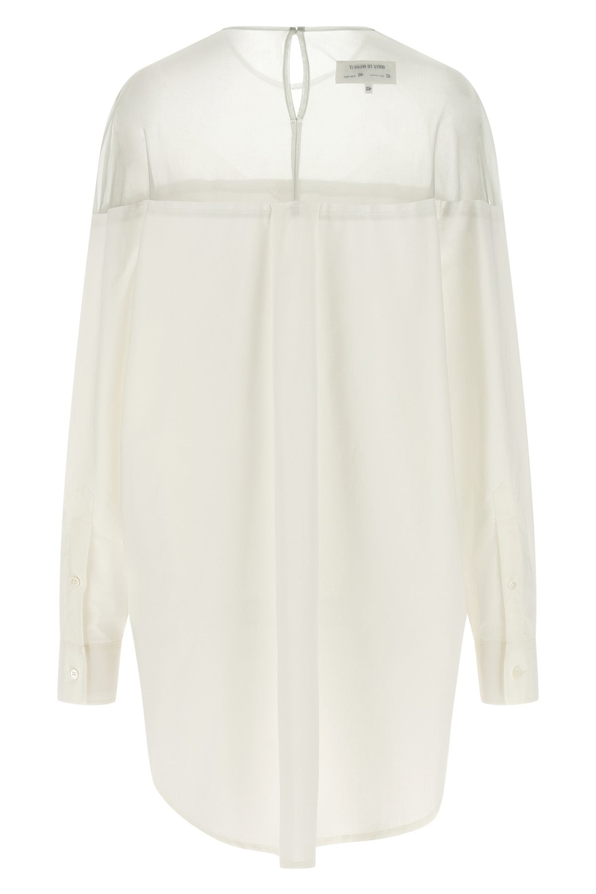 MM6 38 cotton poplin shirt