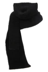 the maison margiela mm6 scarf is distinguished by an elongated rectangular const