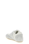 suede and leather sneakers