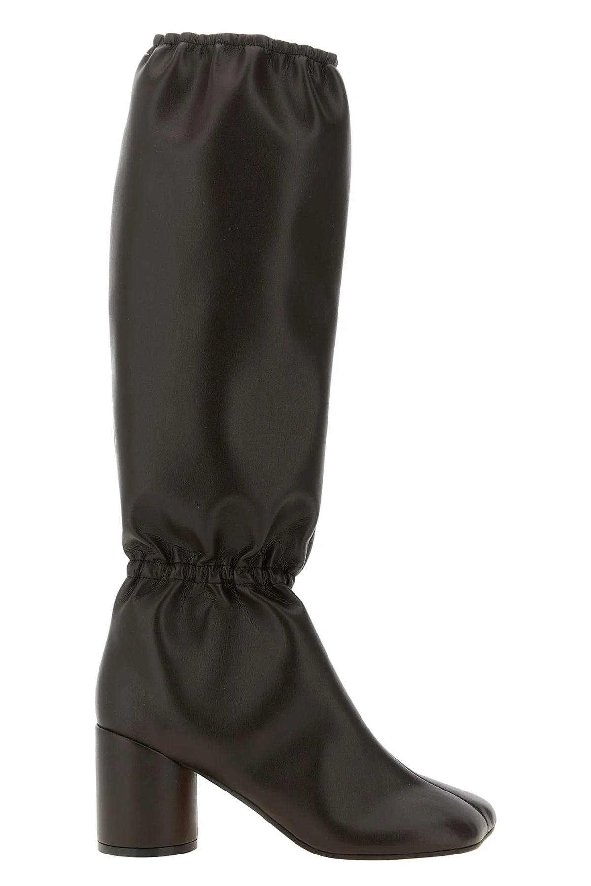 MM6 36 maison margiela mm6 anatomic high boots redefine the volumes of contemporary f