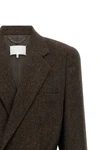 maison margiela pure wool coat