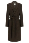 maison margiela pure wool coat