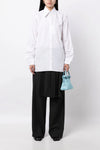 long cotton poplin shirt