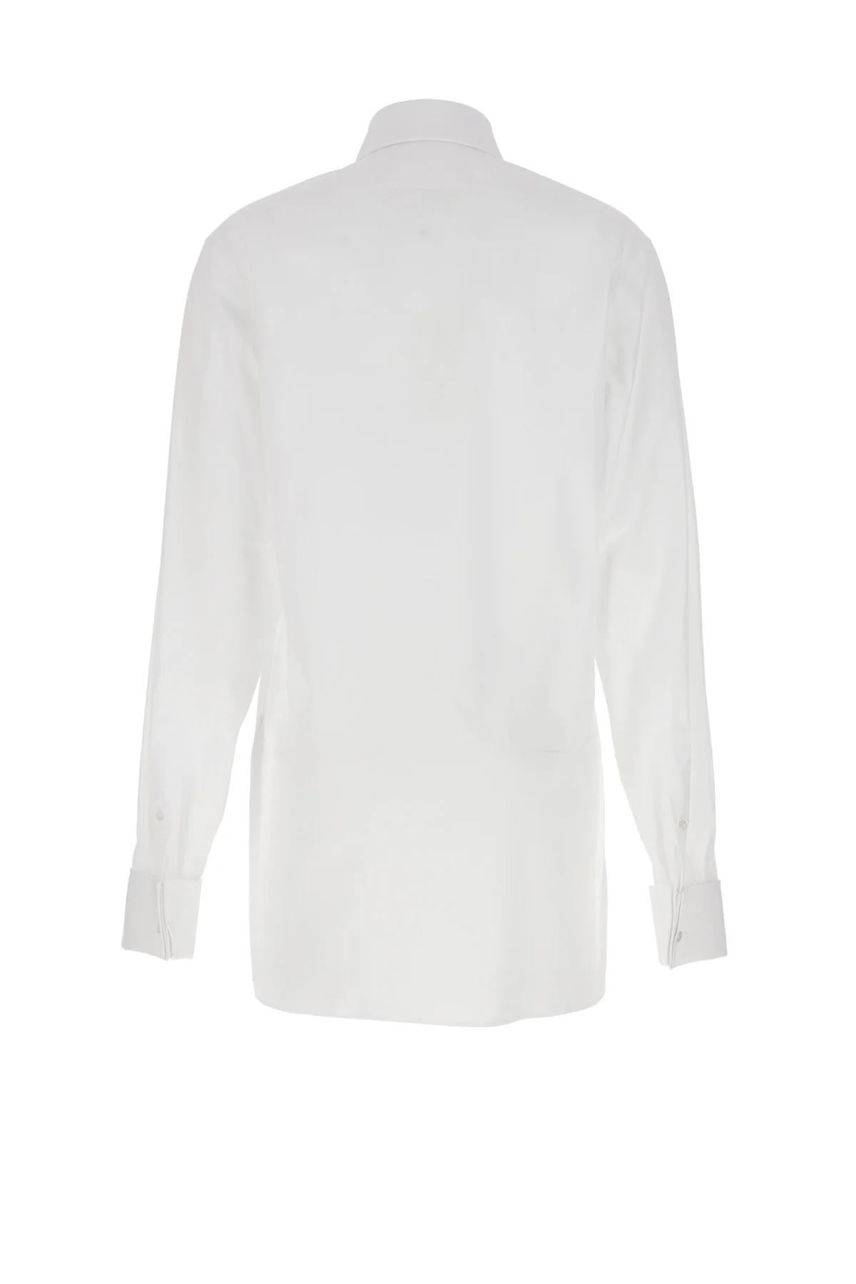 long cotton poplin shirt