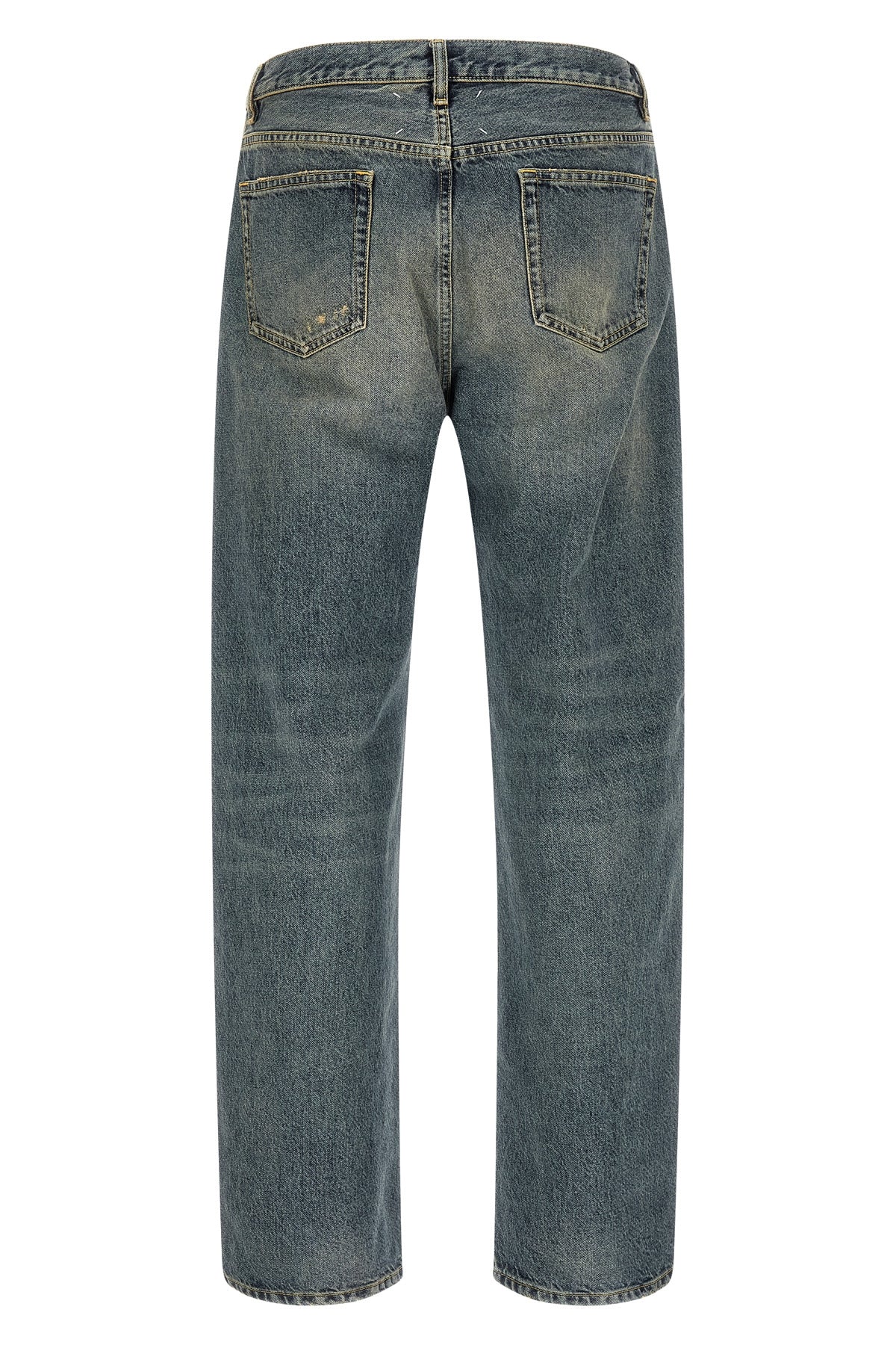 MAISON MARGIELA 48 maison margiela distressed denim trousers jeans