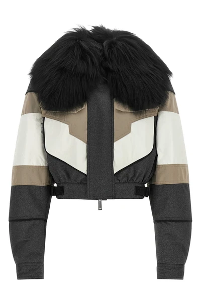 the couture ski dsquared2 bomber jacket redefines alpine outerwear through a sop