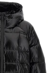 padded 3d down jacket hooded down jacket
