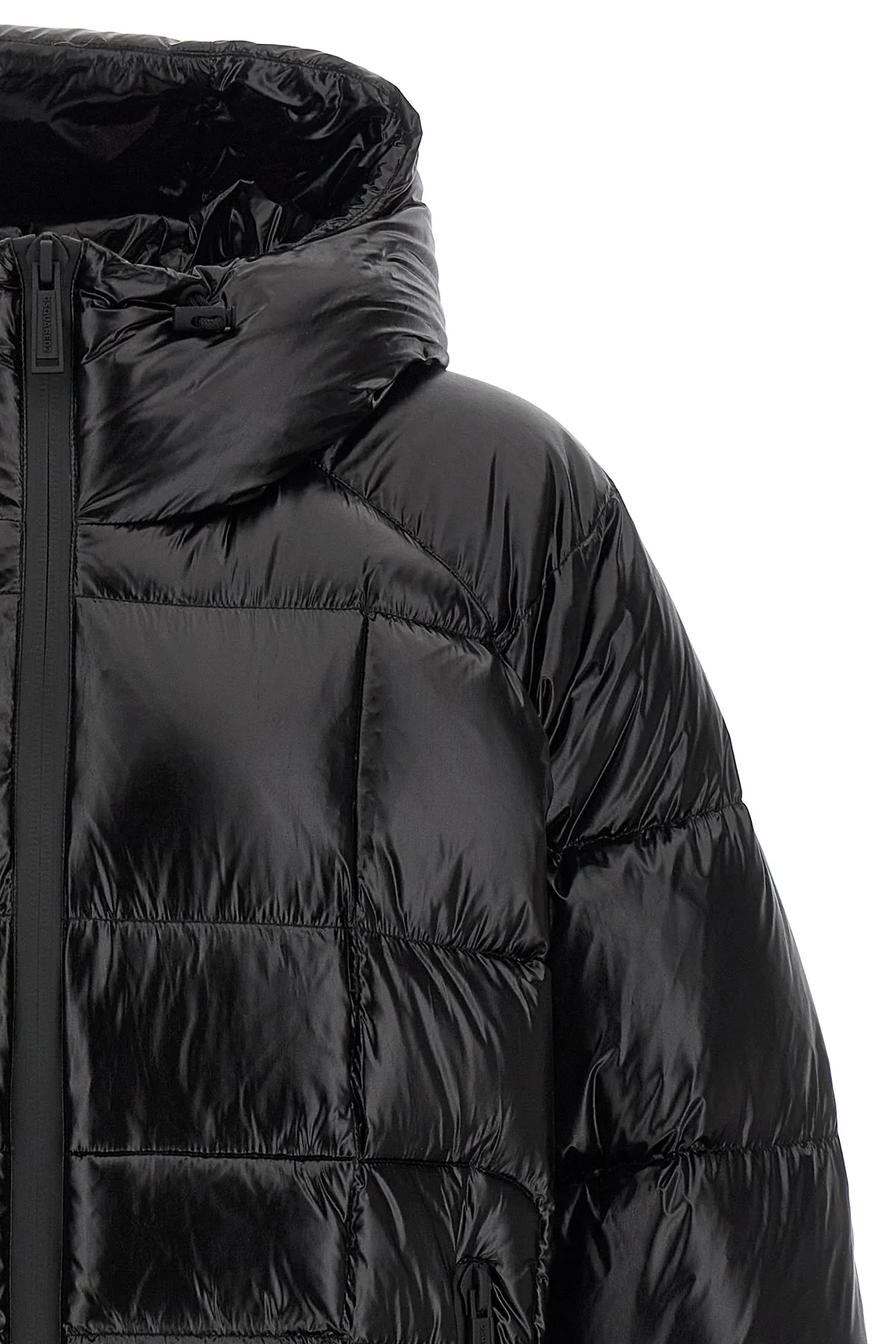 padded 3d down jacket hooded down jacket