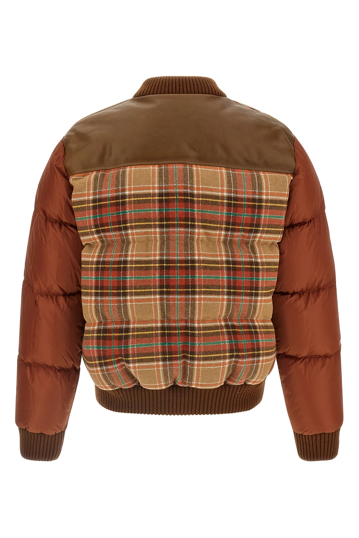 the padded hybrid bomber jacket by dsquared2