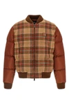 the padded hybrid bomber jacket by dsquared2