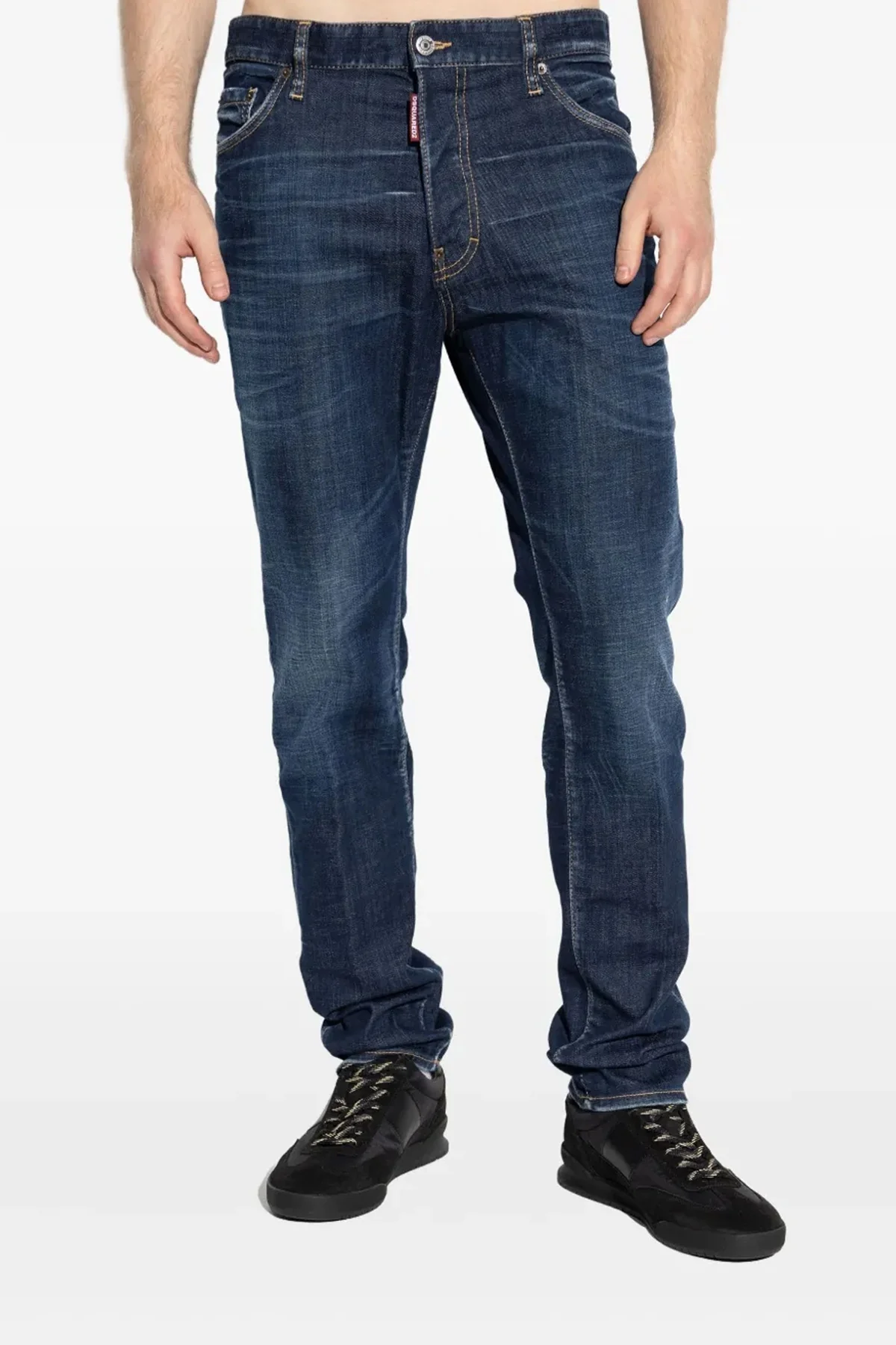 DSQUARED2 46 cool guy used-effect stonewashed cotton denim jeans