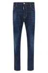 cool guy used-effect stonewashed cotton denim jeans