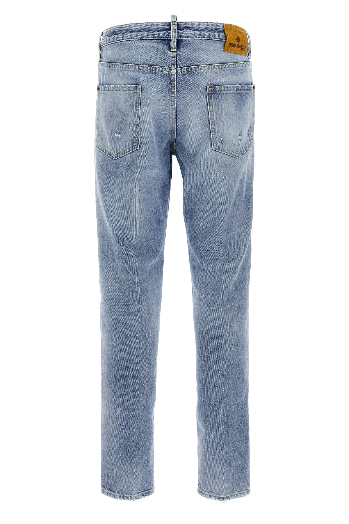DSQUARED2 52 cool guy used-effect stonewashed cotton denim jeans