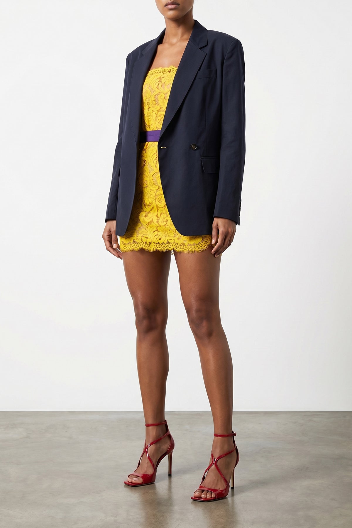 DSQUARED2 38 kathy double-breasted cotton gabardine blazer