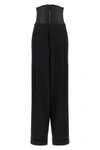 the dsquared2 tailored2 black pants and corset set offers a new take on tailor