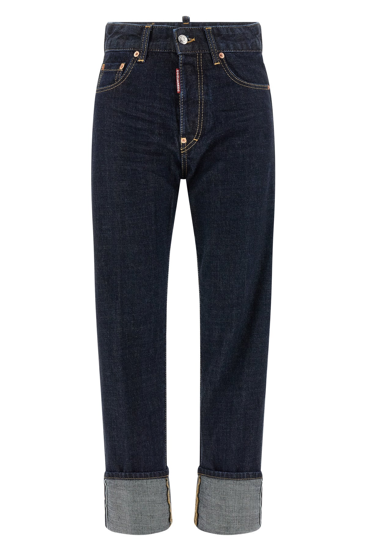 DSQUARED2 36 13-ounce japanese selvedge cotton denim tomboy jeans