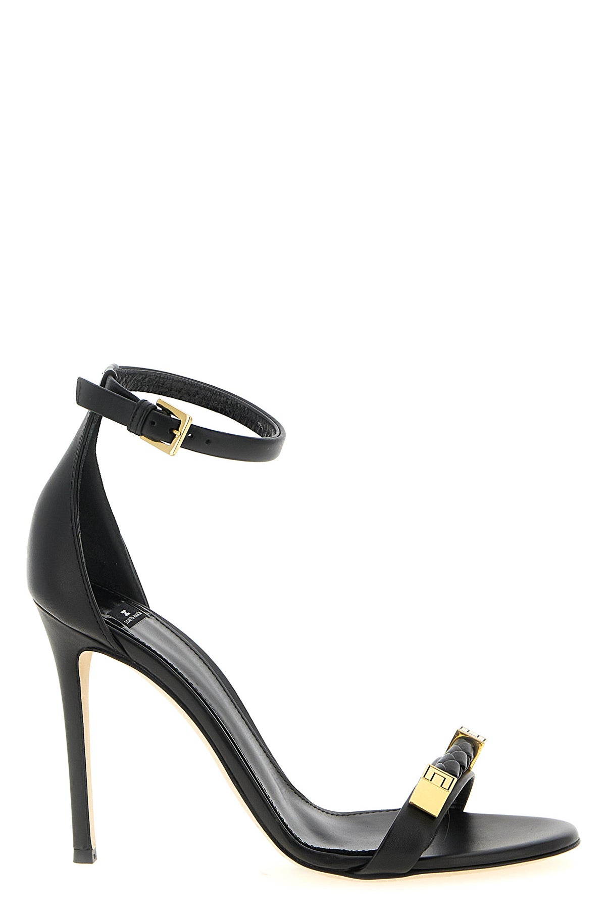 ELISABETTA FRANCHI 38.5 leather sandal