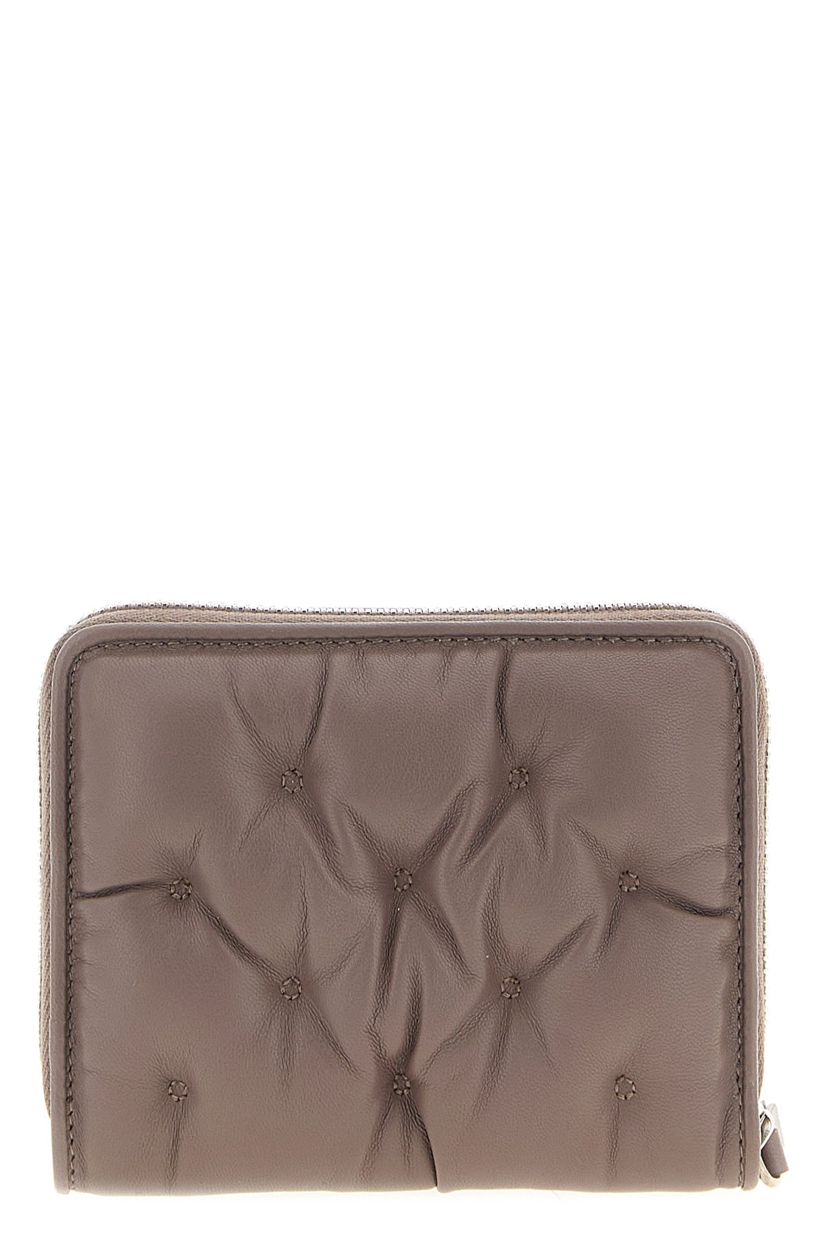 MAISON MARGIELA OS small glam slam wallet in quilted matelassé effect nappa leather typical of ha