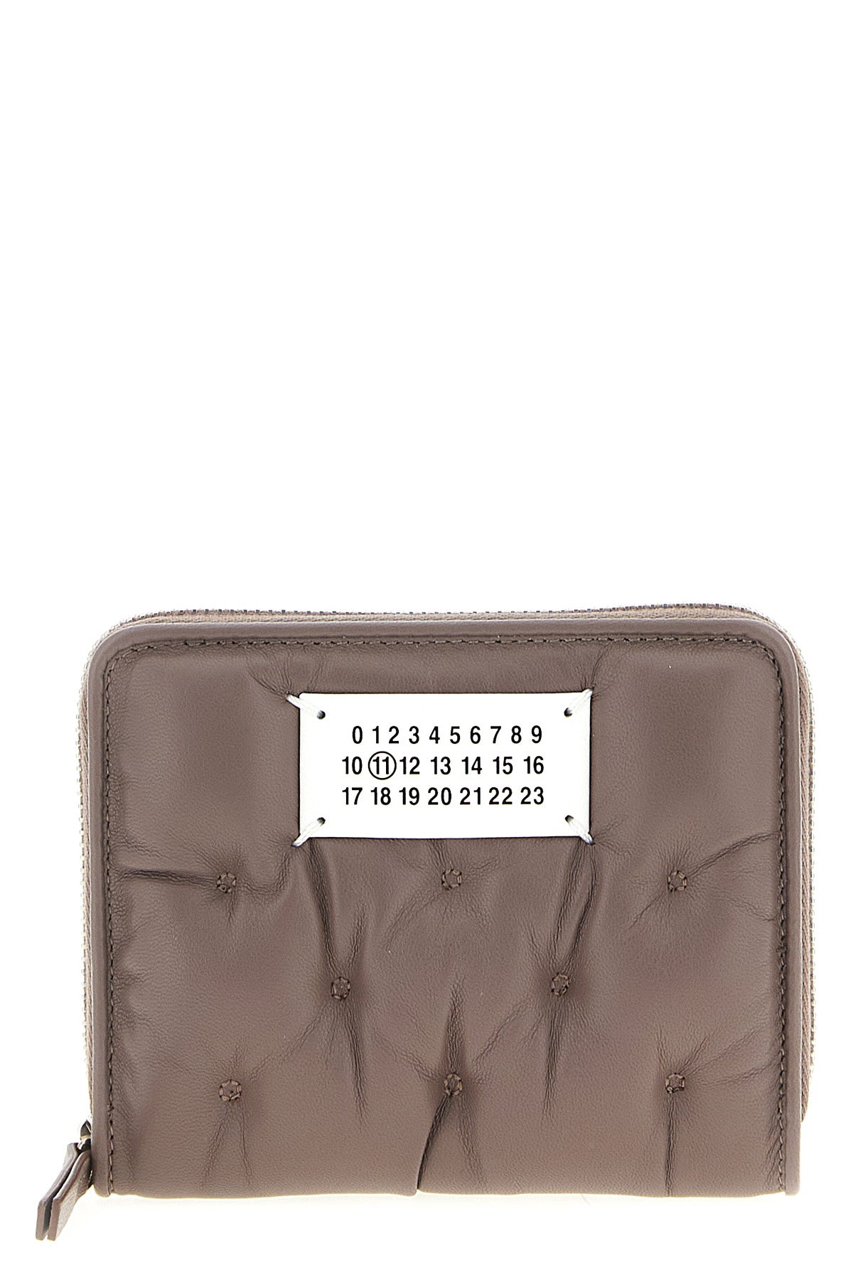 MAISON MARGIELA OS small glam slam wallet in quilted matelassé effect nappa leather typical of ha
