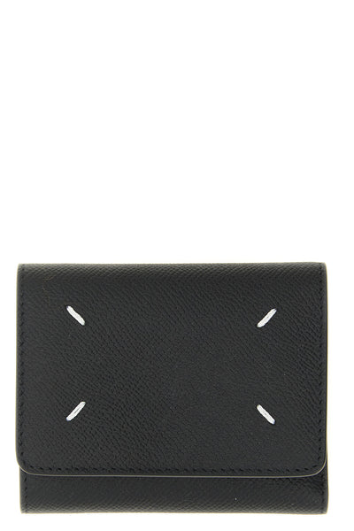 maison margielas tri-fold wallet in fine calf leather embodies the essence of t