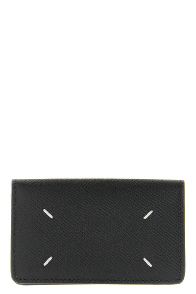 the maison margiela cardholder redefines small leather goods through a minimal a