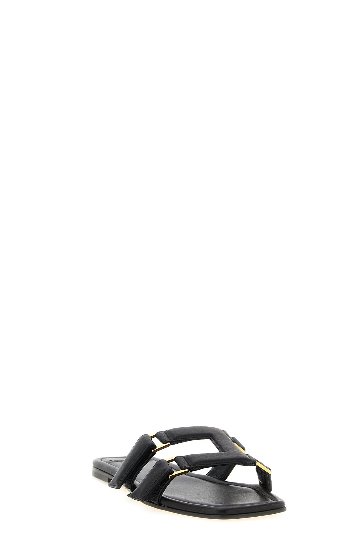 ELISABETTA FRANCHI 38 nappa leather sandals