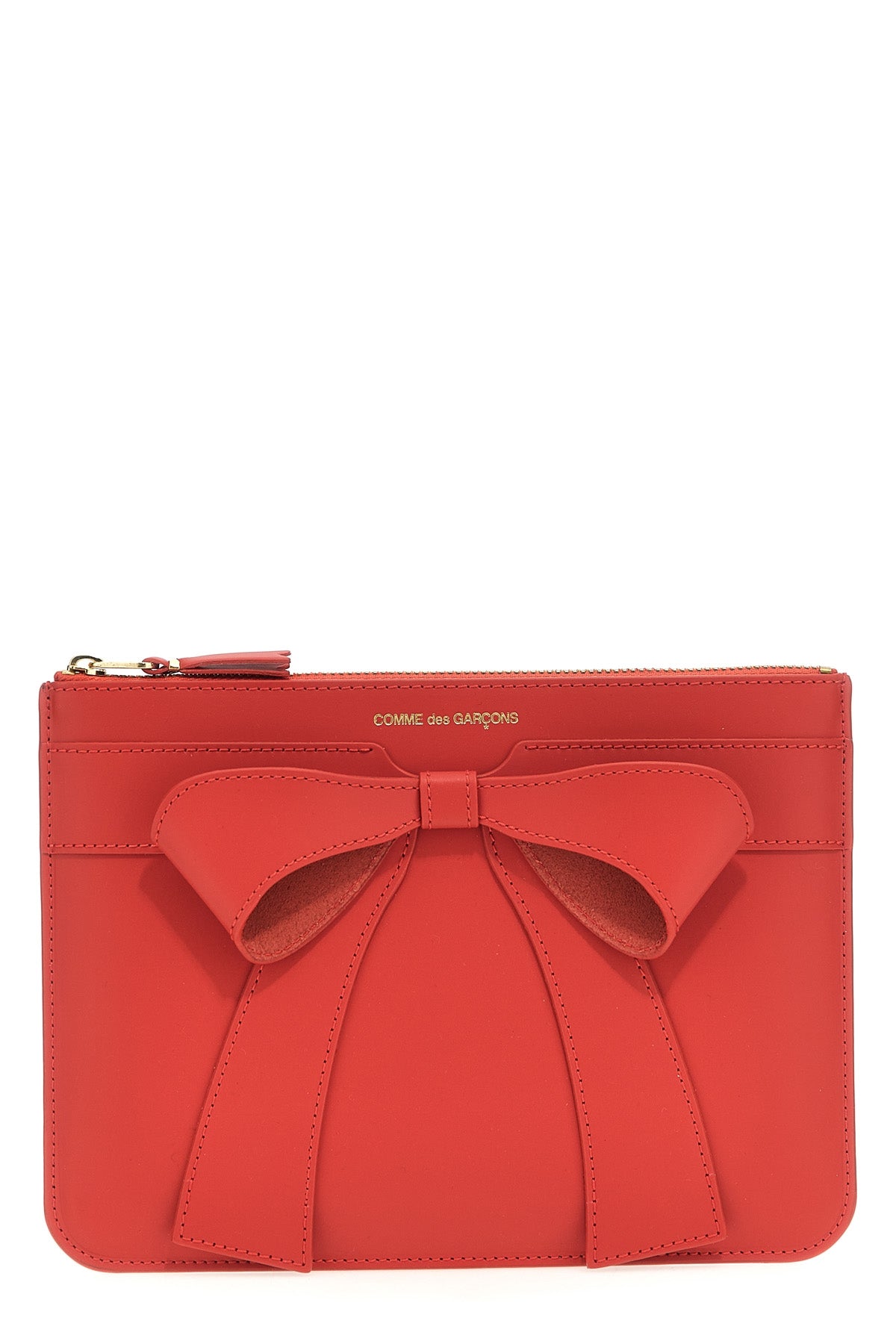 COMME DES GARÇONS OS big bow leather wallet