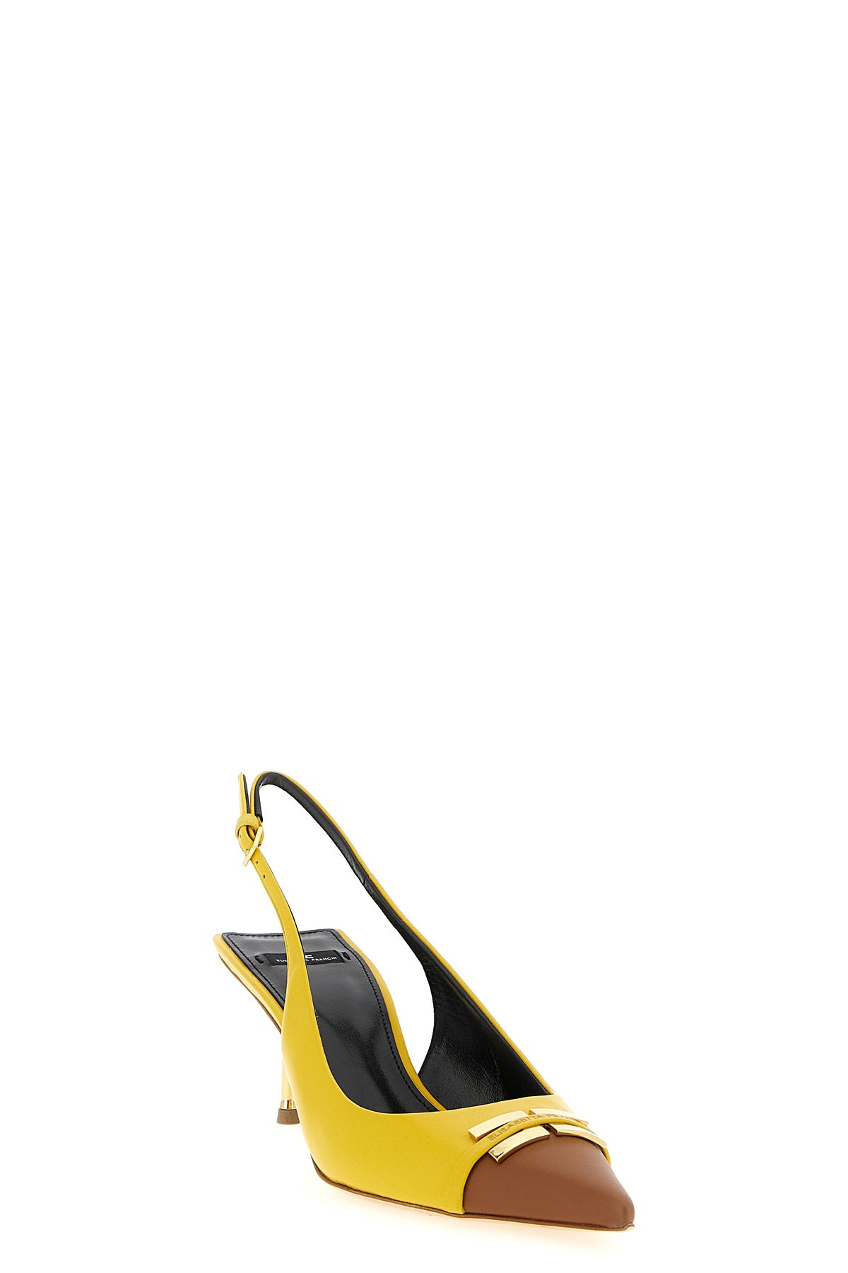 ELISABETTA FRANCHI 36.5 leather slingbacks