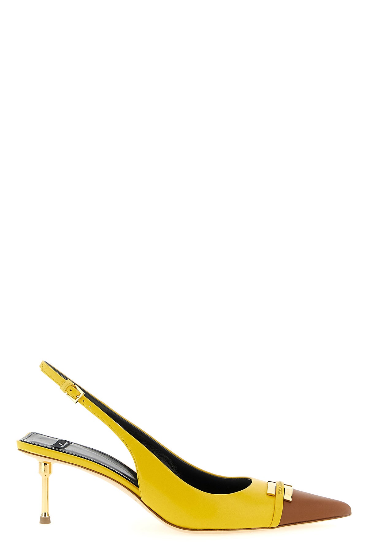 ELISABETTA FRANCHI 36.5 leather slingbacks