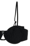 salina bikini top in stretch lurex fabric