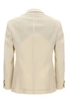 sam double-breasted blazer in silk blend