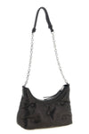 maison margiela glam slam hobo micro shoulder bag is made of soft nappa lambskin