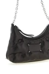 maison margiela glam slam hobo micro shoulder bag is made of soft nappa lambskin