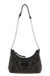 maison margiela glam slam hobo micro shoulder bag is made of soft nappa lambskin