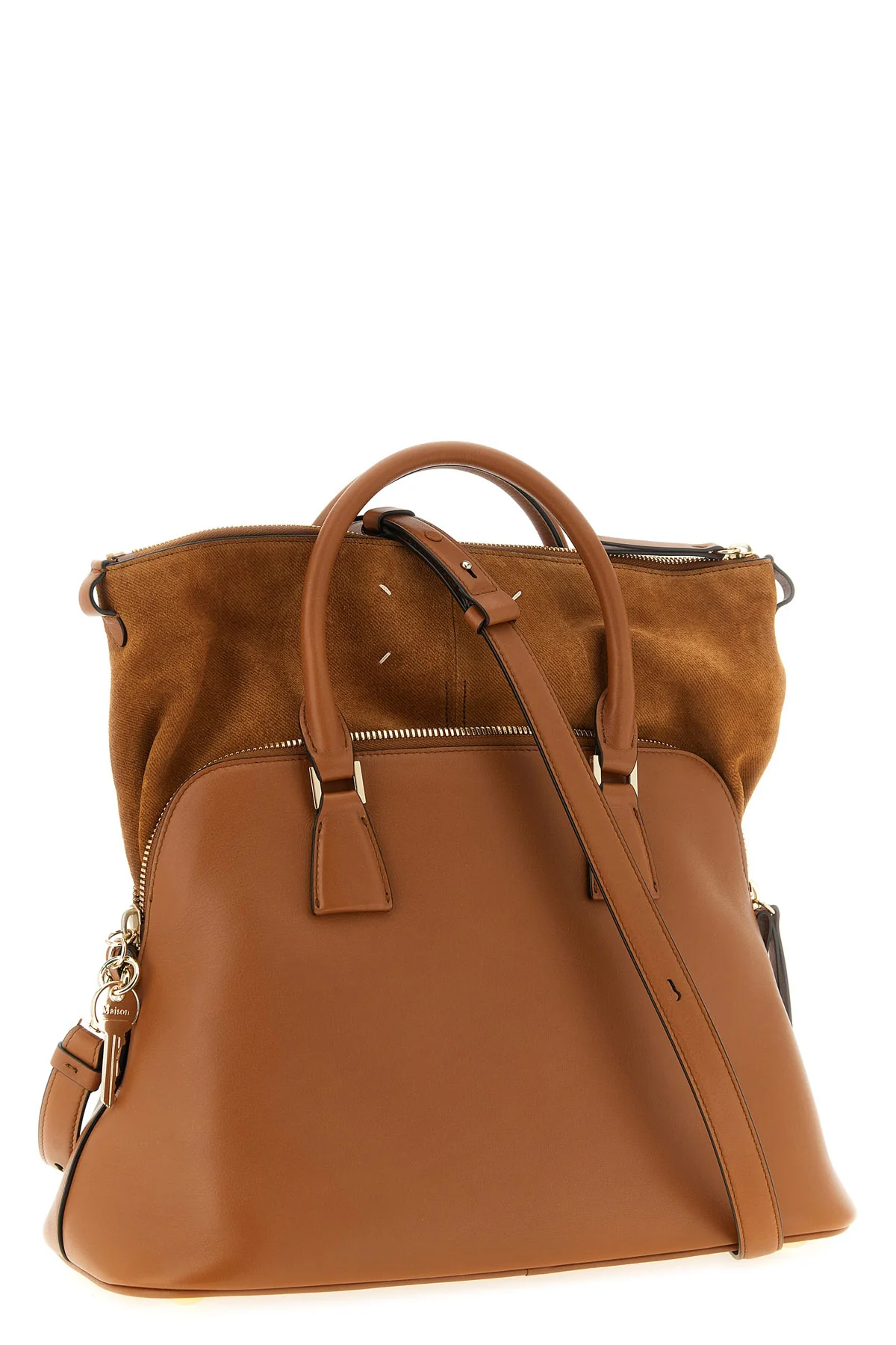 maison margiela 5ac soft medium shoulder bag explores the concept of deconstru
