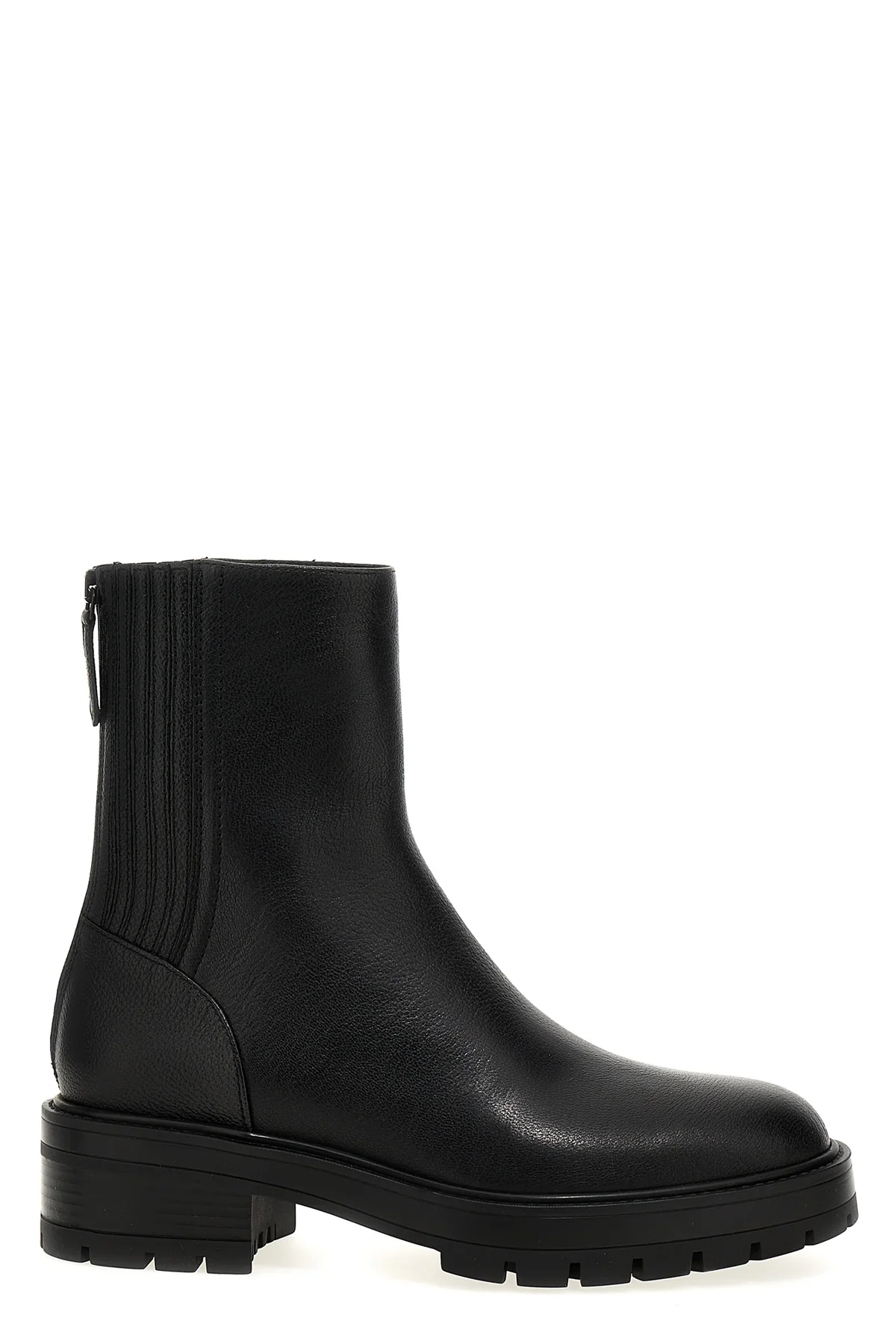 AQUAZZURA 37 saint honore leather ankle boots
