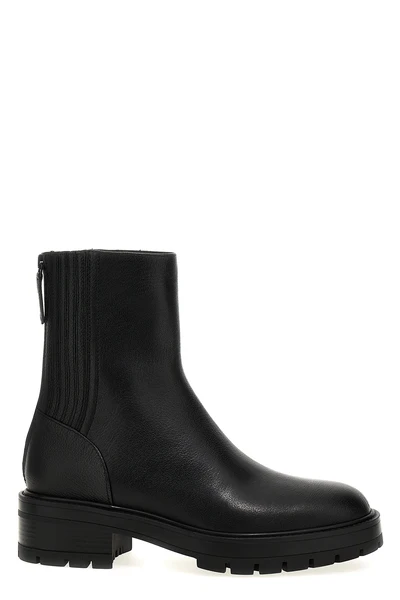 saint honore leather ankle boots