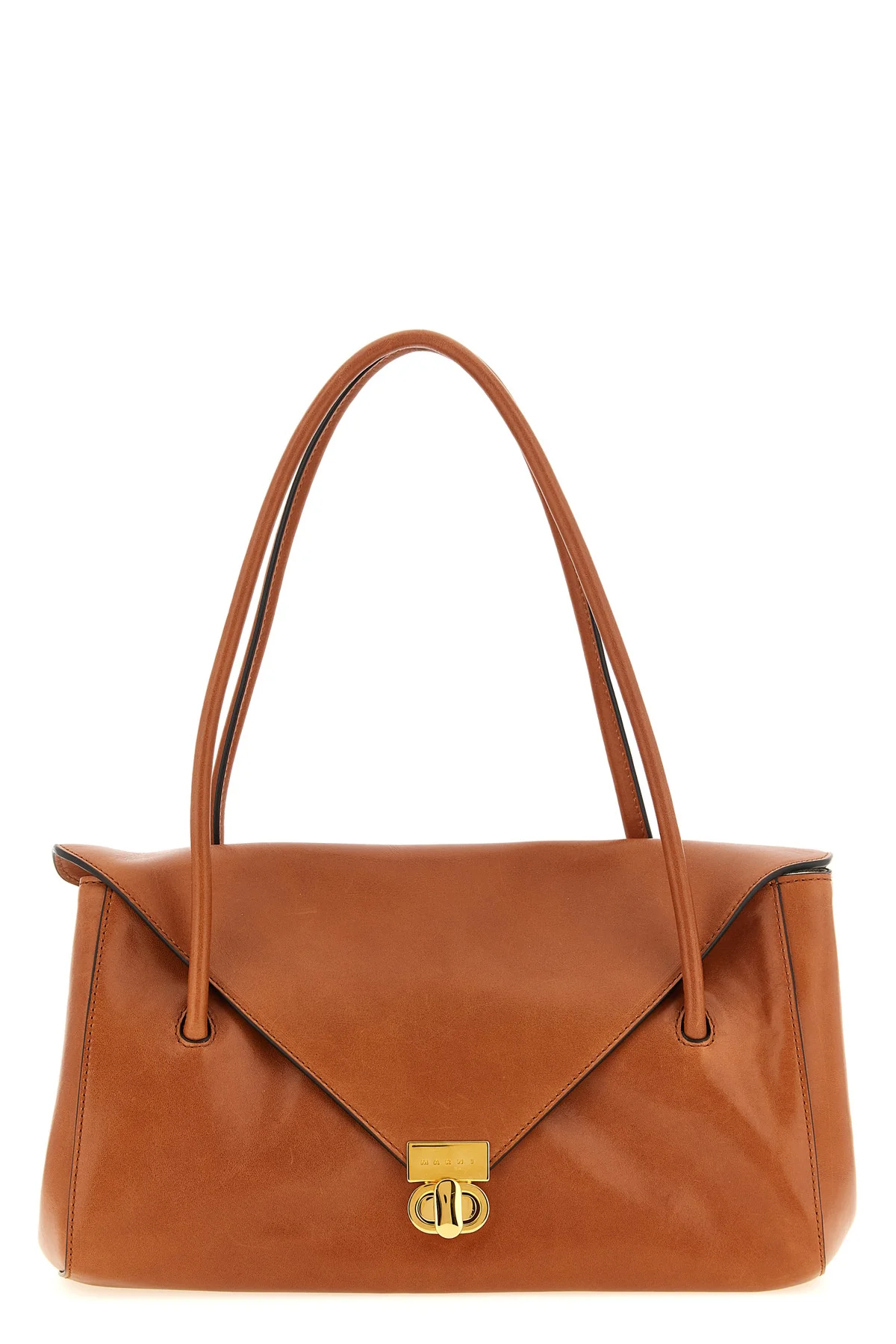 the marni east/west shoulder bag redefines the codes of everyday elegance throug