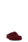 fussbett long-haired calf leather sabots
